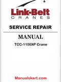 Link Belt TCC-1100XP Crane Pdf Repair Service Manual