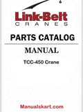Link Belt TCC-450 Crane Pdf Parts Catalog Manual