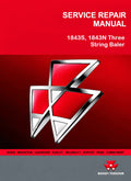 Massey Ferguson 1843S, 1843N Three String Baler Pdf Repair Service Manual