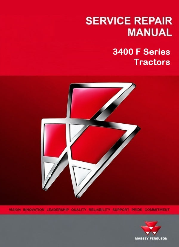 Massey Ferguson 3400 F Series Tractors Pdf Repair Service Manual