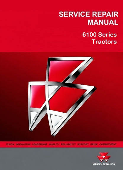 Massey Ferguson 6100 Series Tractors Pdf Repair Service Manual