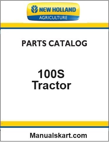 New Holland 100S DT Tractor Pdf Parts Manual (Agrifull)