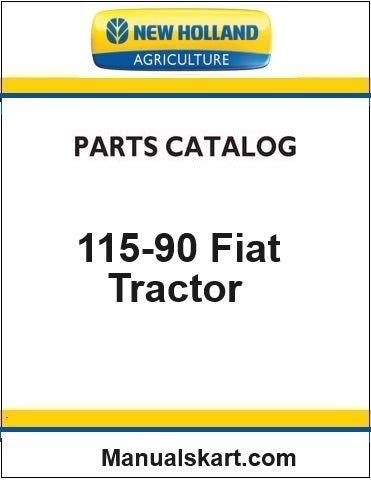 New Holland 115-90 Fiat Tractor Pdf Parts Catalog Manual