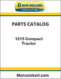 New Holland 1215 Compact Tractor Pdf Parts Catalog Manual