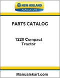 New Holland 1220 Compact Tractor Pdf Parts Catalog Manual