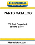 New Holland 1282 Self Propelled Square Baler Pdf Parts Catalog Manual