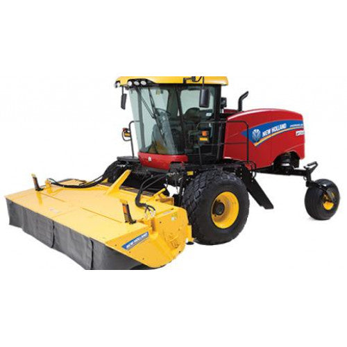 New Holland 130 Speedrower Self-propelled Windrower Pdf Repair Service Manual (p. Nb. 48126536)