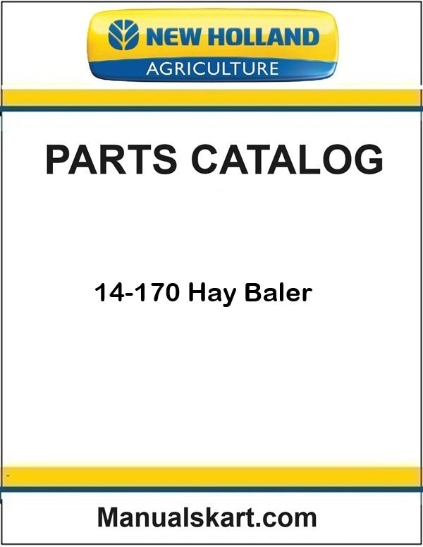 New Holland 14-170 Hay Baler Pdf Parts Catalog Manual