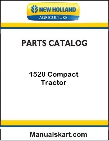 New Holland 1520 Compact Tractor Pdf Parts Catalog Manual