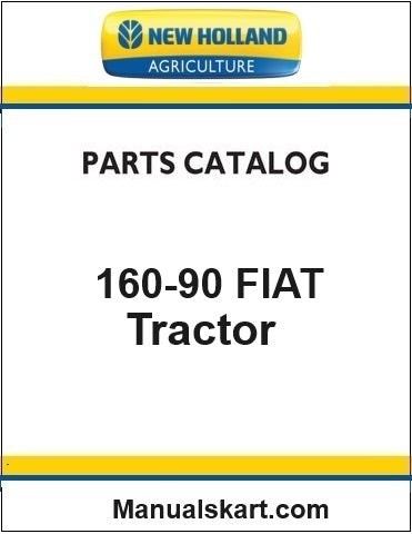 New Holland 160-90 FIAT Tractor Pdf Parts Catalog Manual