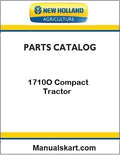 New Holland 1710O Compact Tractor Pdf Parts Catalog Manual