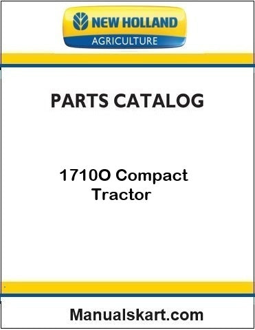 New Holland 1710O Compact Tractor Pdf Parts Catalog Manual