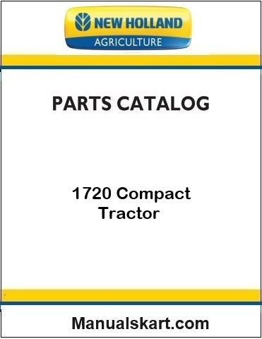 New Holland 1720 Compact Tractor Pdf Parts Catalog Manual