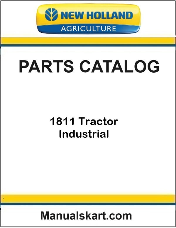 New Holland 1811 Tractor Industrial Pdf Parts Catalog Manual