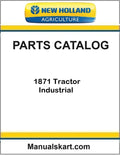 New Holland 1871 Tractor Industrial Pdf Parts Catalog Manual