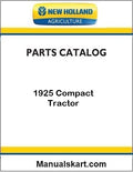 New Holland 1925 Compact Tractor Pdf Parts Catalog Manual
