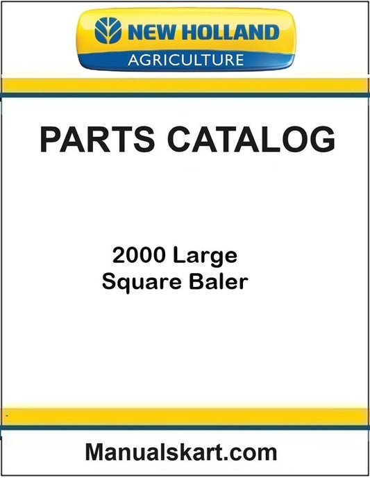 New Holland 2000 Large Square Baler Pdf Parts Catalog Manual