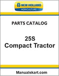 New Holland 25S Compact Tractor Pdf Parts Catalog Manual (Work Master)