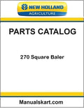 New Holland 270 Square Baler Pdf Parts Catalog Manual