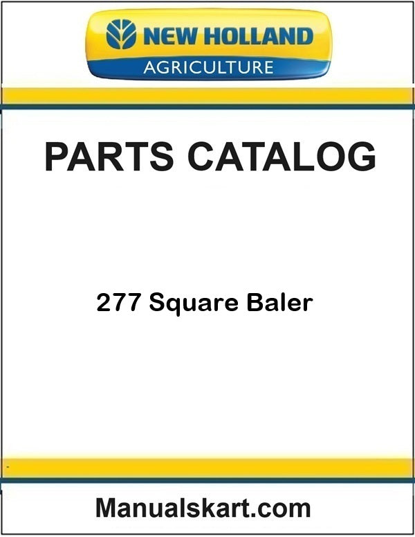 New Holland 277 Square Baler Pdf Parts Catalog Manual