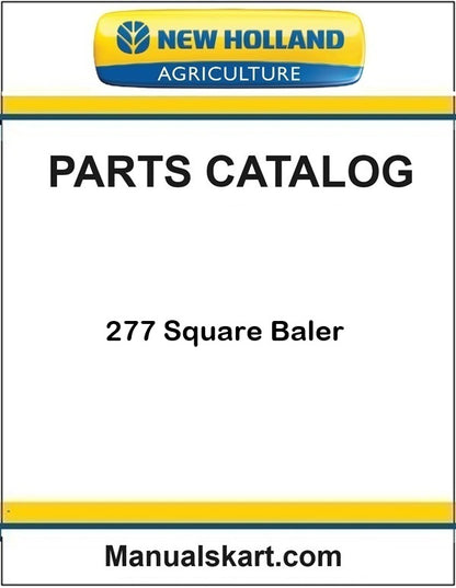 New Holland 277 Square Baler Pdf Parts Catalog Manual