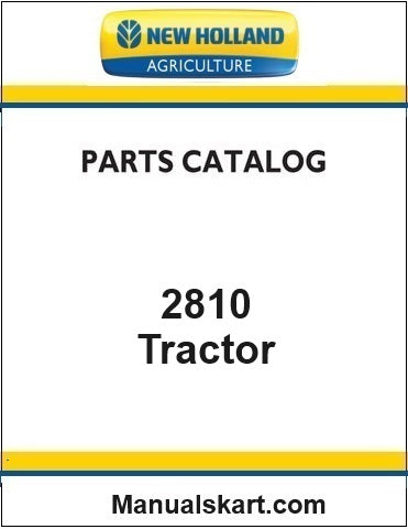 New Holland 2810 Tractor Pdf Parts Catalog Manual