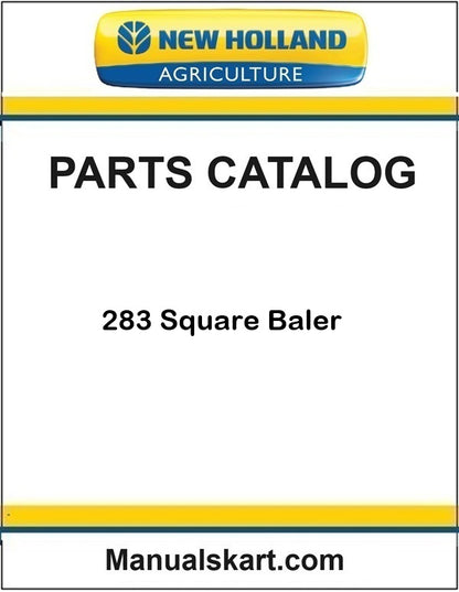New Holland 283 Square Baler Pdf Parts Catalog Manual