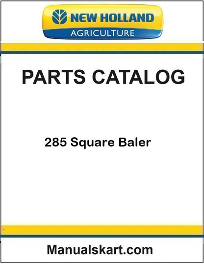 New Holland 285 Square Baler Pdf Parts Catalog Manual