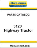 New Holland 3120 Highway Tractor Pdf Parts Catalog Manual (3 Cyl)