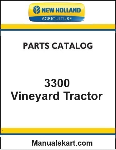 New Holland 3300 Vineyard Tractor Pdf Parts Catalog Manual