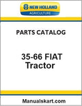 New Holland 35-66 FIAT Tractor Pdf Parts Catalog Manual