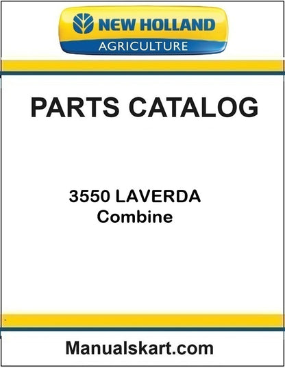 New Holland 3550 LAVERDA Combine Pdf Parts Catalog Manual