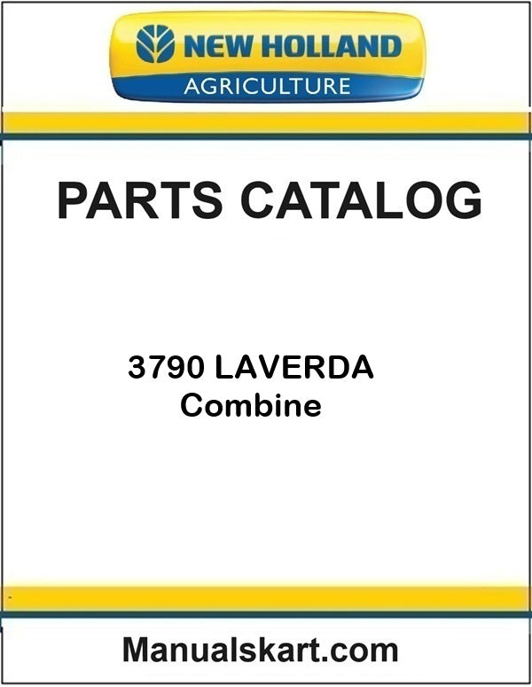New Holland 3790 LAVERDA Combine Pdf Parts Catalog Manual