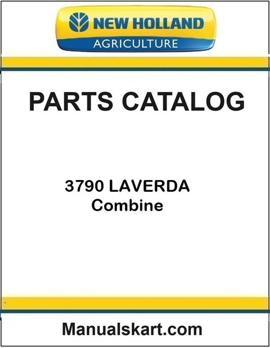 New Holland 3790 LAVERDA Combine Pdf Parts Catalog Manual