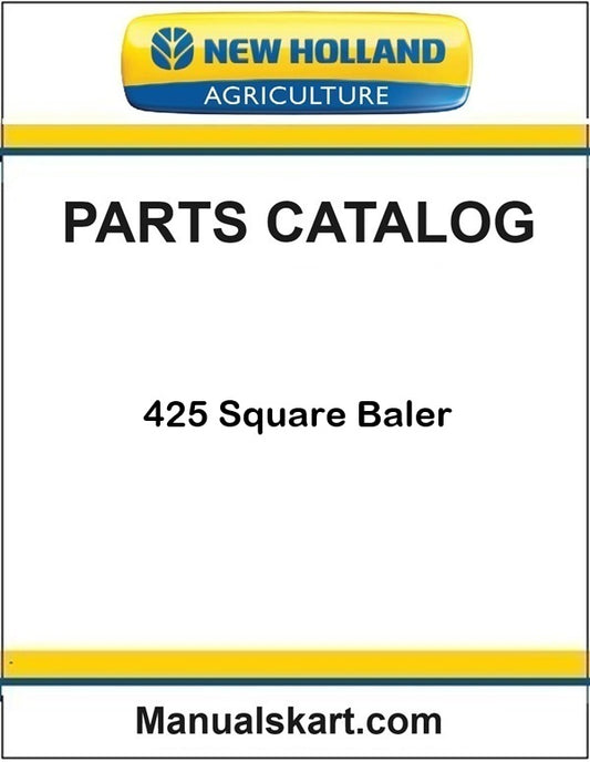 New Holland 425 Square Baler Pdf Parts Catalog Manual
