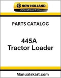 New Holland 445A Tractor Loader Pdf Parts Catalog Manual Download