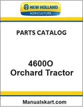 New Holland 4600O Orchard Tractor Pdf Parts Catalog Manual