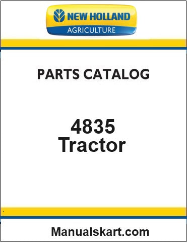 New Holland 4835 Tractor Pdf Parts Catalog Manual