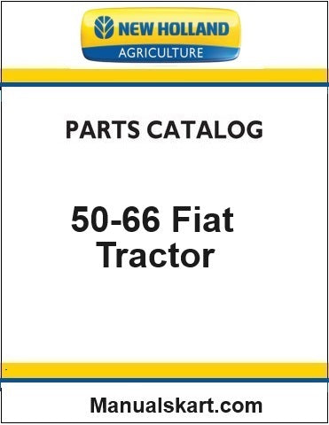 New Holland 50-66 Fiat Tractor Pdf Parts Catalog Manual