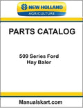 New Holland 509 Series Ford Hay Baler Pdf Parts Catalog Manual