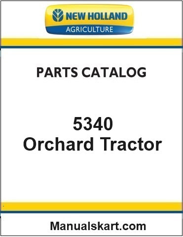 New Holland 5340 Orchard Tractor Pdf Parts Catalog Manual