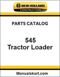 New Holland 545 Tractor Loader Pdf Parts Catalog Manual Download