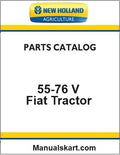 New Holland 55-76 V Fiat Tractor Pdf Parts Catalog Manual