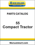 New Holland 55 Tractor Pdf Parts Catalog Manual (Tier 4b) (Work Master)
