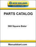 New Holland 580 Square Baler Pdf Parts Catalog Manual