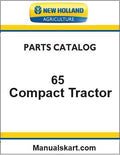 New Holland 65 Tractor Pdf Parts Catalog Manual (Tier 4b) (Work Master)