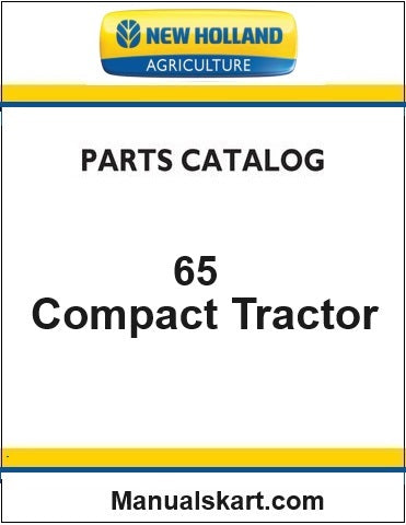 New Holland 65 Tractor Pdf Parts Catalog Manual (Tier 4b) (Work Master)