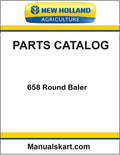 New Holland 658 Round Baler Pdf Parts Catalog Manual