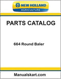 New Holland 664 Round Baler Pdf Parts Catalog Manual