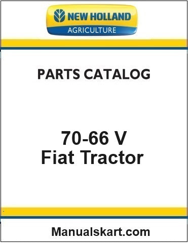 New Holland 70-66 V Fiat Tractor Pdf Parts Catalog Manual